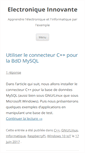 Mobile Screenshot of innovelectronique.fr