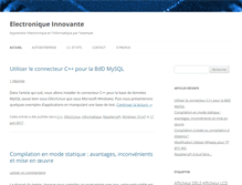 Tablet Screenshot of innovelectronique.fr